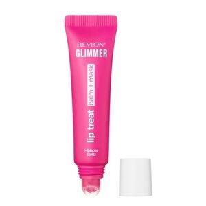 Revlon Glimmer Lip Treat Balm + Mask - Vibrant Pink